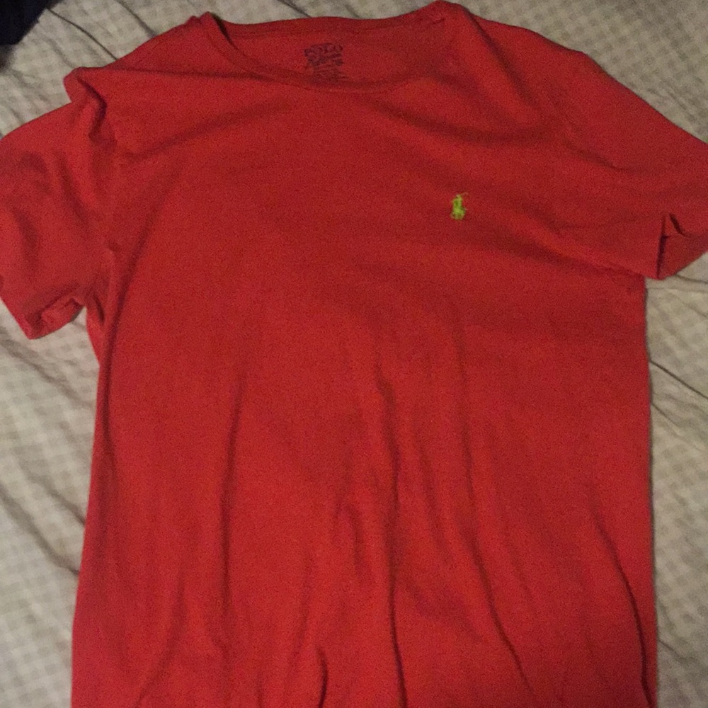 Red-Orange Polo